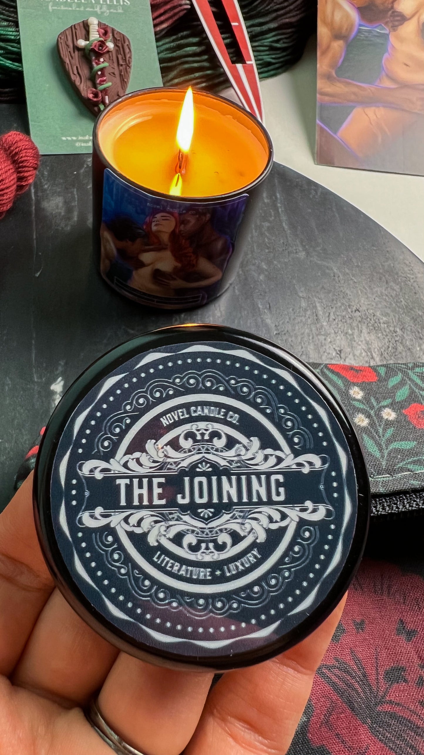 The Joining Candle from Novel Candle Co.