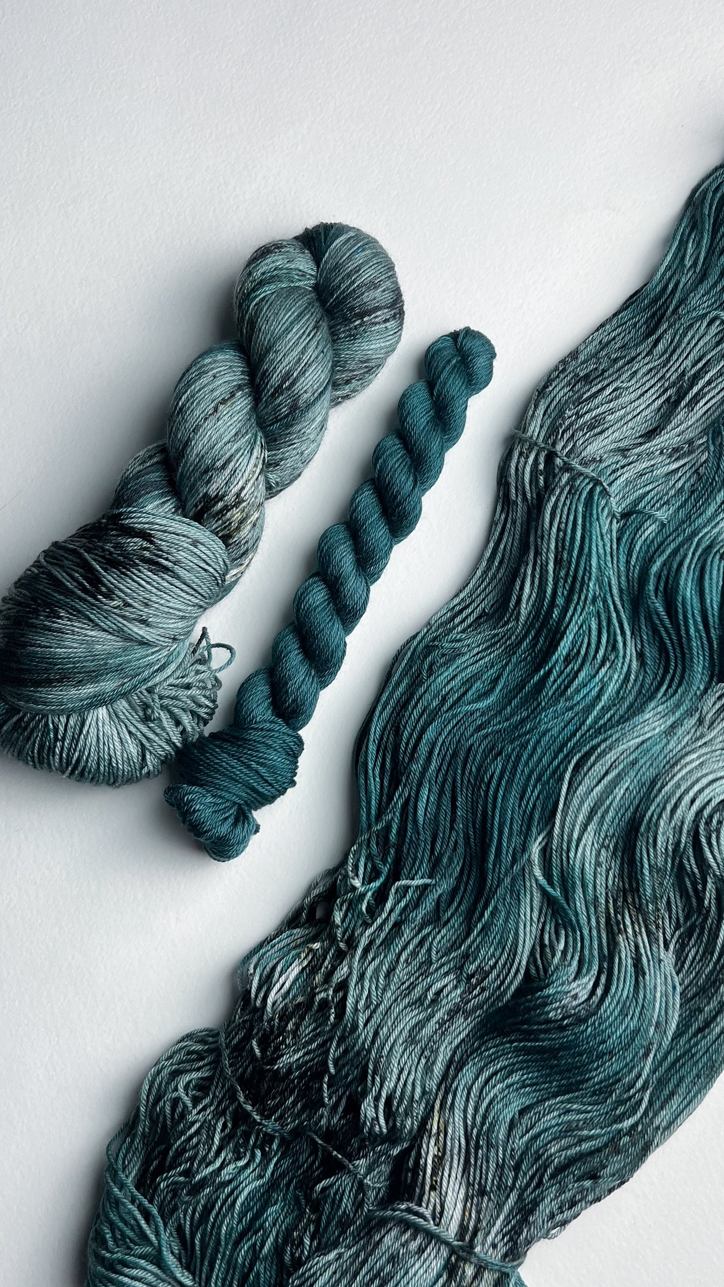 Lady of Lórien & Lórien by Moonlight Sock Set on Enemies to Lovers (85/15) Fingering