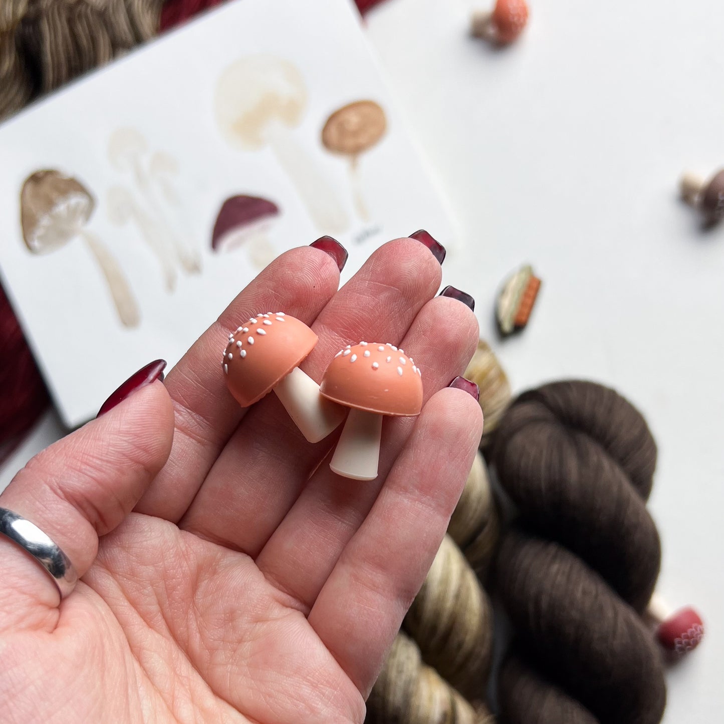 Mushroom Needle Stoppers