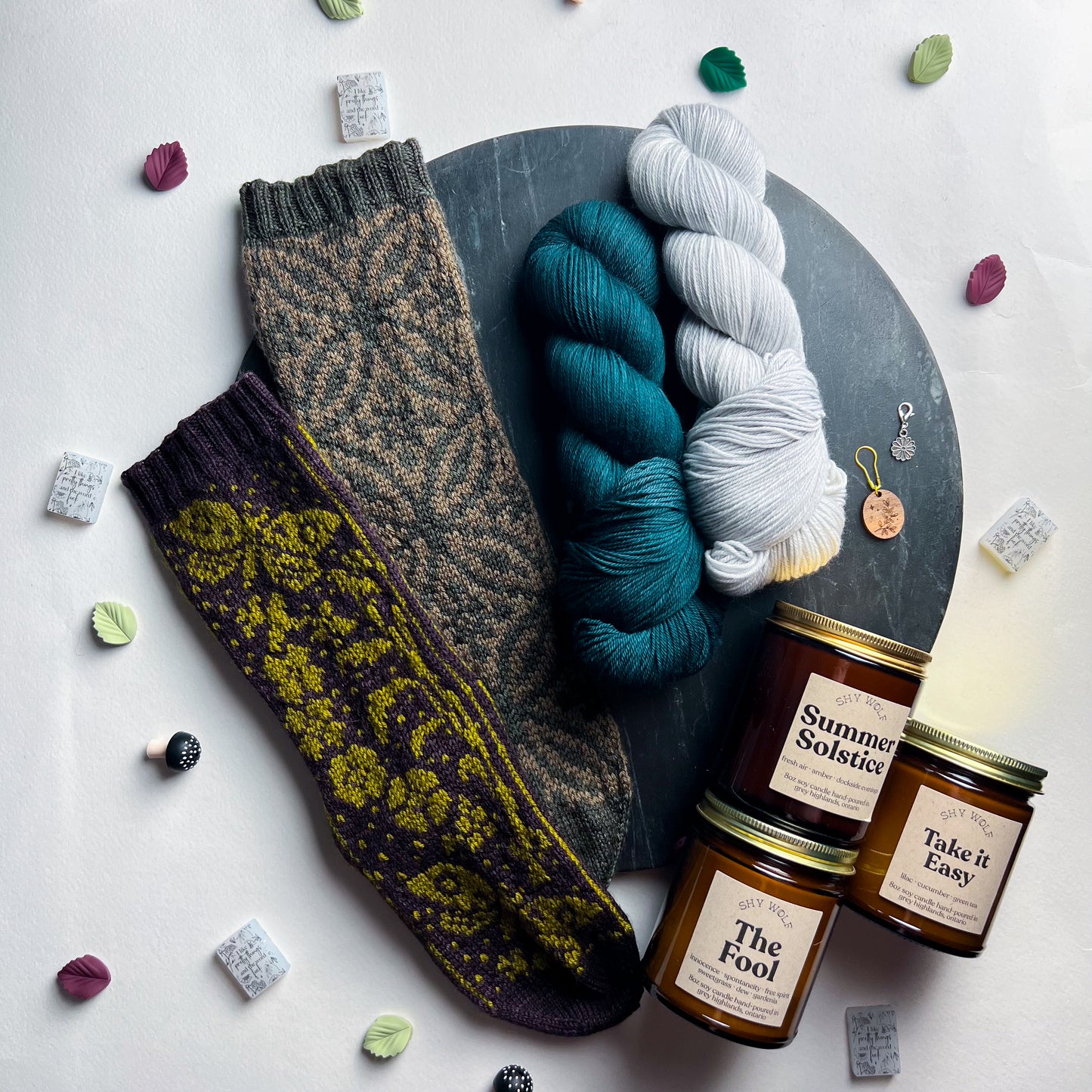 Summer of Socks Set - Lórien by Moonlight & My Only Hope